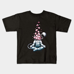 Astro Meditation Roses Kids T-Shirt